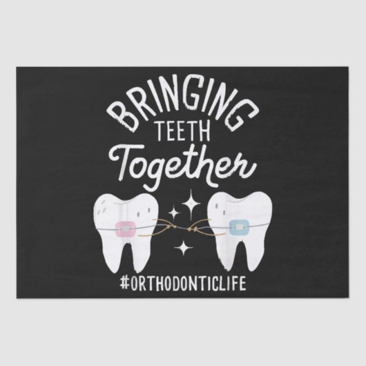 歯を合わせる – 歯科矯正医 薄葉紙 (正面)