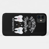 歯を合わせる – 歯科矯正医 Case-Mate iPhoneケース (裏面(横))