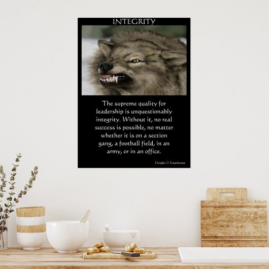 歯を抜いた誠実な狼 ポスター (キッチン)