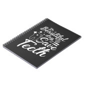 歯を救うGift Beautiful Day歯科医の博士 ノートブック (左側)