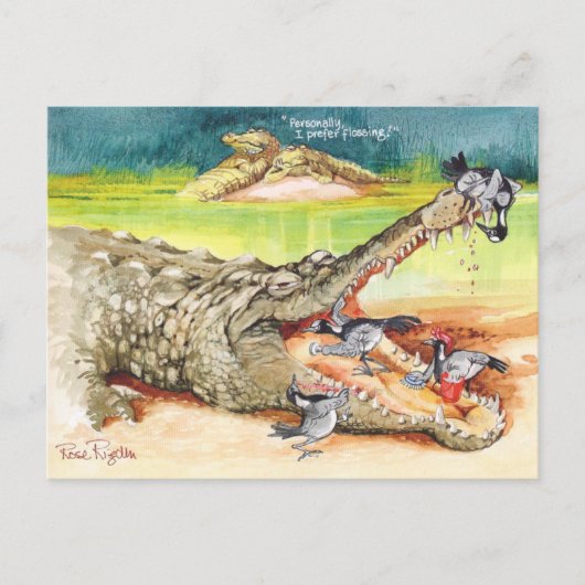 歯を清潔にする ポストカード (正面)