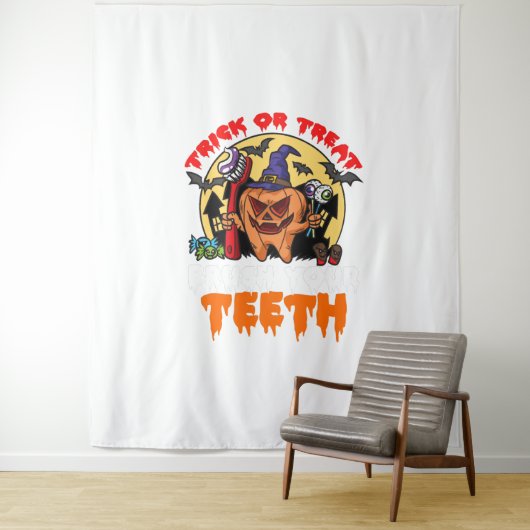 歯を磨く歯科おもしろい衛生士パン タペストリー (インサイチュ)