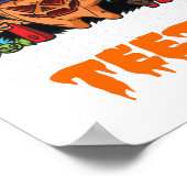 歯を磨く歯科おもしろい衛生士パン ポスター (角)