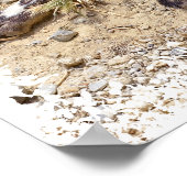 歯を見せるアフリカの野犬 ポスター (角)