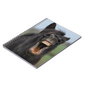 歯を見せる馬 ノートブック (左側)