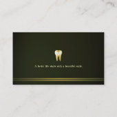 歯エレガント科 名刺 (裏面)