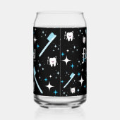 歯ガラス製カップ ガラス缶 (左)