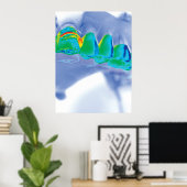 歯デザイン歯科歯科矯正医ポスター ポスター (ホームオフィス)