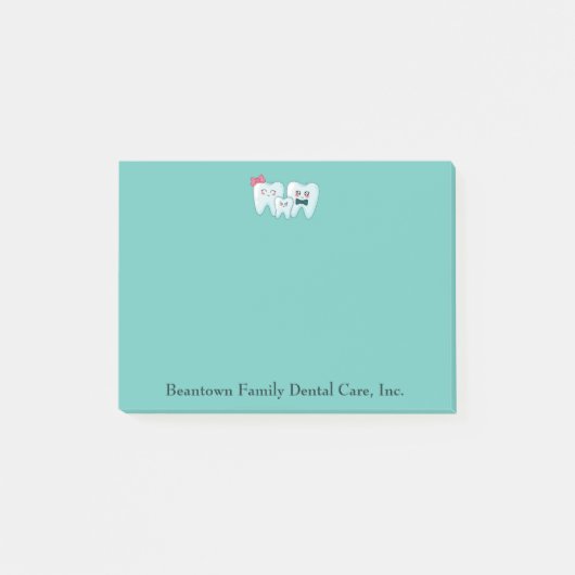 歯ファミリ注記 ポストイット (正面)