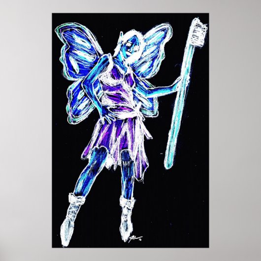 歯フェイリー1 008インバートのポスター ポスター (正面)