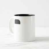 歯ブラシの髭 ツートーンマグカップ (正面左)