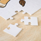 歯ブラシ付きライオン ジグソーパズル (側面)