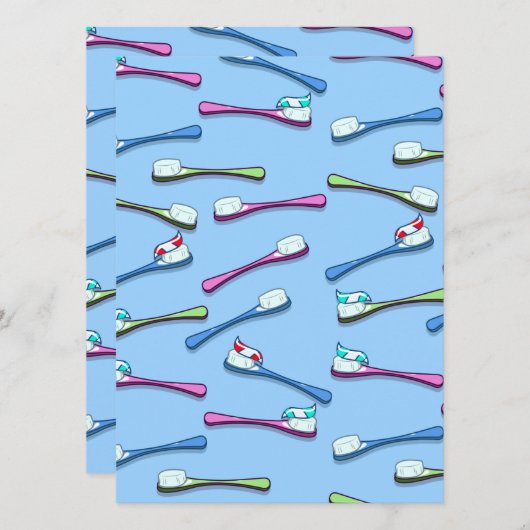 歯ブラシ (正面/裏面)