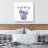 歯ブラシ キャンバスプリント (インサイチュ (寝室))