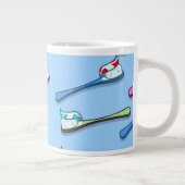 歯ブラシ ジャンボコーヒーマグカップ (右)