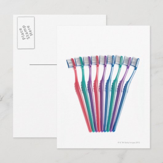 歯ブラシ ポストカード (正面/裏面)