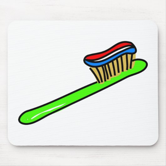 歯ブラシ マウスパッド (正面)