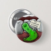 歯ブラシ 缶バッジ (正面&裏面)