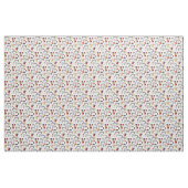 歯モダンの1次デザイン ファブリック (ヤード)