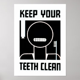 歯保が綺麗 ポスター