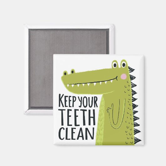 歯保が綺麗 マグネット (正面/裏面)