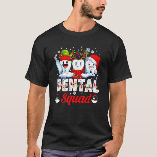 歯列歯科用歯磨き歯ブラシ歯科衛生士Ch Tシャツ (正面)