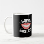 歯列矯正歯科おもしろい歯科矯正医行 コーヒーマグカップ (左)