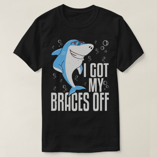 歯列矯正歯科患者動物愛好家歯科衛生 Tシャツ (デザイン正面)