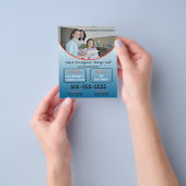 歯列矯正術 チラシ (手)