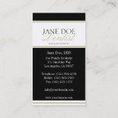 歯医師用台本 名刺 (裏面)