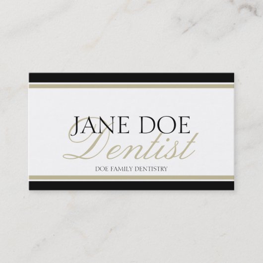 歯医師用台本 名刺 (正面)