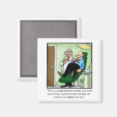 歯医者おもしろい訪問ユーモア磁石 マグネット (正面/裏面)