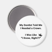 歯医者から聞いた マグネット (正面/裏面)