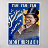 歯医者が私の歯を直したヴィンテージのポスターを復元 ポスター (正面)