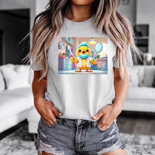歯医者さん女子Tシャツ Tシャツ