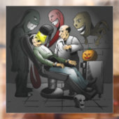 歯医者でのハロウィーンの夜 ウィンドウサイン (シート2)