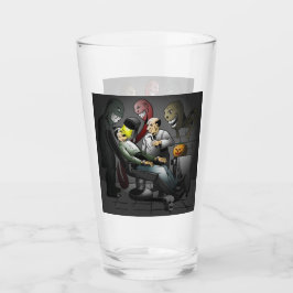 歯医者でのハロウィーンの夜 タンブラーグラス