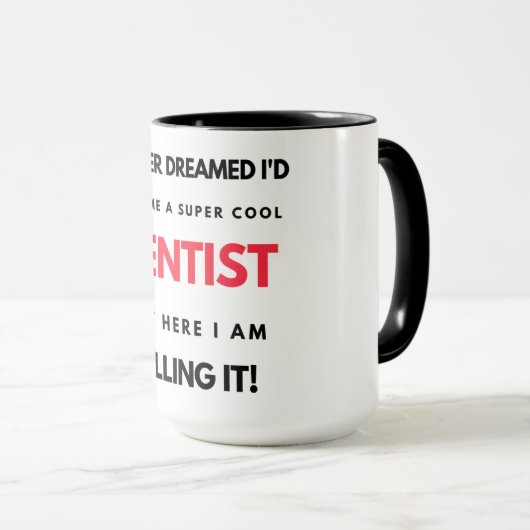 歯医者になるとは夢にも思わすごいせカッコいいなかった2 マグカップ (正面右)