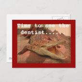 歯医者に会う時間が….. ポストカード (正面/裏面)