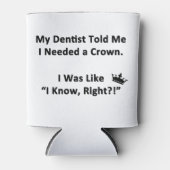 歯医者に言われた 缶クーラー (正面)