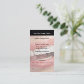 歯医者のアポイントメントカード 予約カード (スタンド正面)