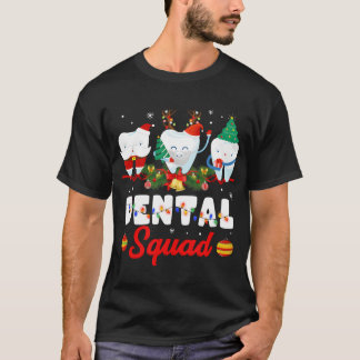歯医者のクリスマスの友達 Tシャツ