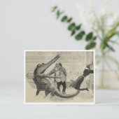 「歯医者のクロコダイルさん」 ポストカード (スタンド正面)