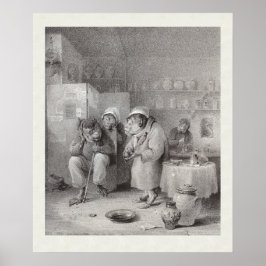 歯医者のサル – 歯科医院デコール！ ポスター