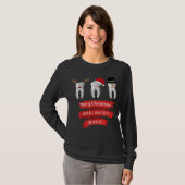 歯医者のジョーク クリスマス 感謝祭 Tシャツ (正面フル)