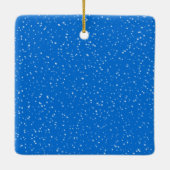 歯医者のホリデーギフト セラミックオーナメント (裏面)