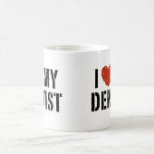 歯医者のマグが大好き コーヒーマグカップ (中央)