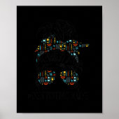 歯医者のママの女性の汚いパンの生活母 ポスター (正面)