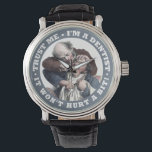 歯医者のユーモアが見える 腕時計<br><div class="desc">このデザインの他のアイテムについては、ストアを参照。</div>