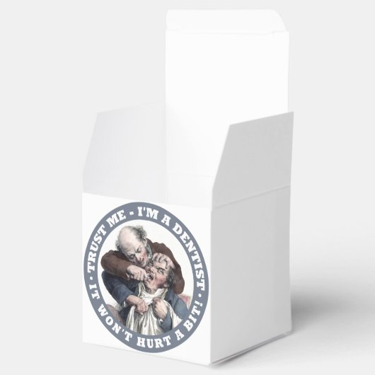 歯医者のユーモアカスタムの好意ボックス フェイバーボックス (オープン)